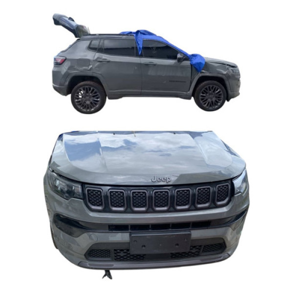 Frente Jeep Compass T270 S 2022 2023 2024 2025 Cinza