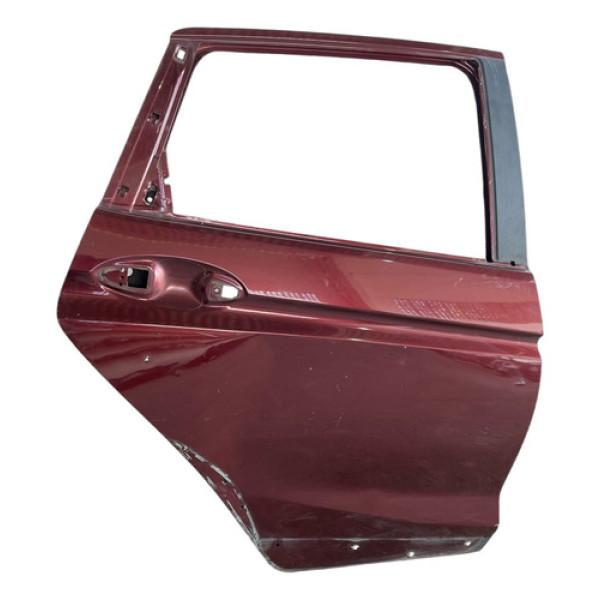 Porta Traseira Esquerda Honda Wr-v 1.5 Vermelha 2017-2022 Traseira Esquerdo