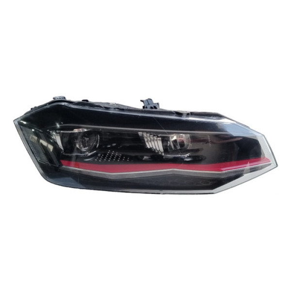 Farol Direito Do Virtus Polo Gts Led 2018 A 2022