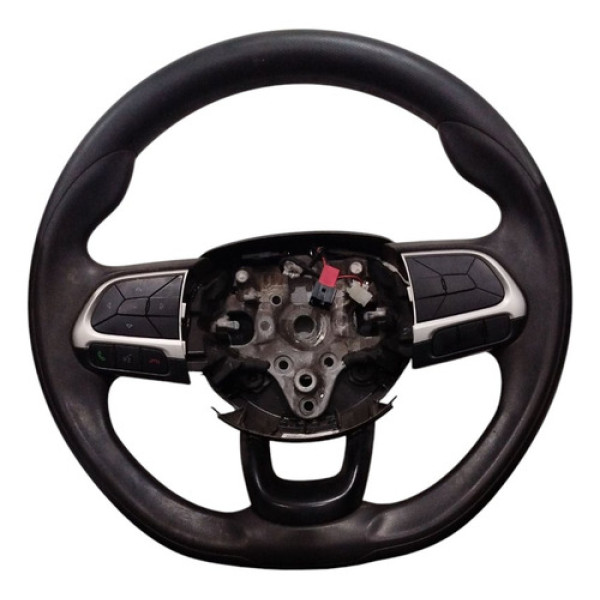 Volante Direção Comando Fiat Argo 2018 2024 Couro Original