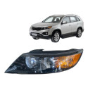 Farol Esquerdo Kia Sorento 2010-2013 Usado Original Esquerdo/motorista