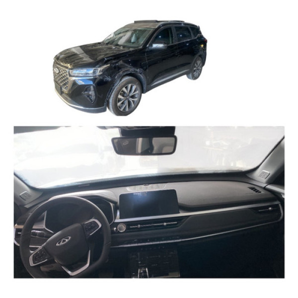 Kit Airbag Tiggo 7 Pro 2022 2023 2024 2025 Preto