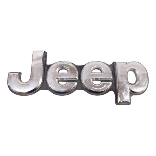 Emblema Cromado Tampa Traseira Jeep Compass 2017 2024