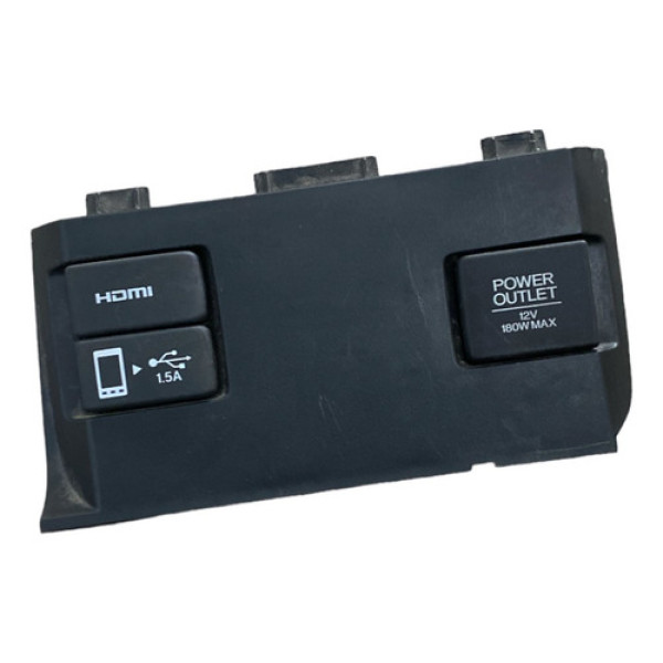 Acabamento Com Tomada 12v Civic G10 2016-2022