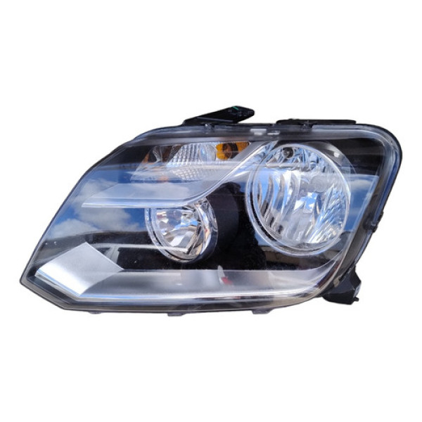 Farol Com Regulagem Elétrica Le Do Amarok 2013 A 2019
