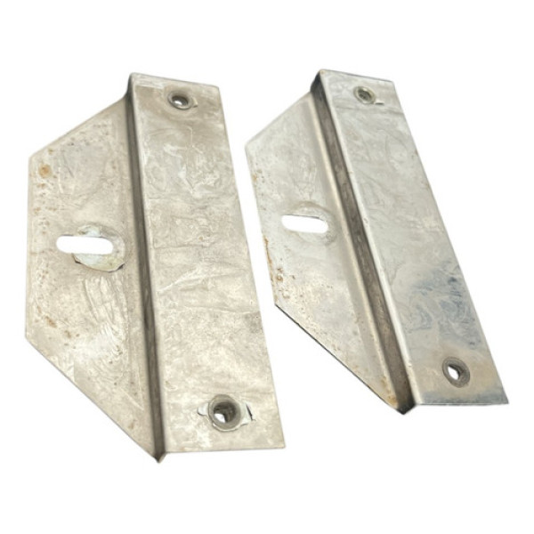 Par Suporte Placa Traseira Bmw 320i 2013-2015