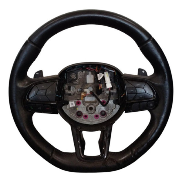 Volante  Direção Fiat Toro 2020 A 2023 Couro Original