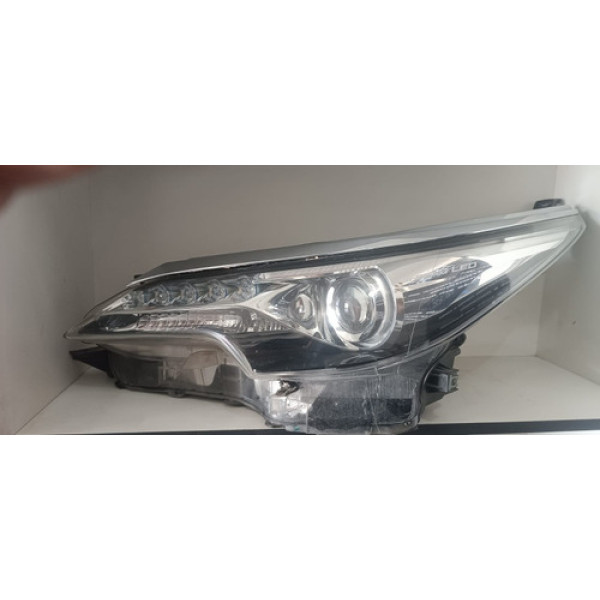 Par De Faróis Hilux Sw4 2016 A 2021