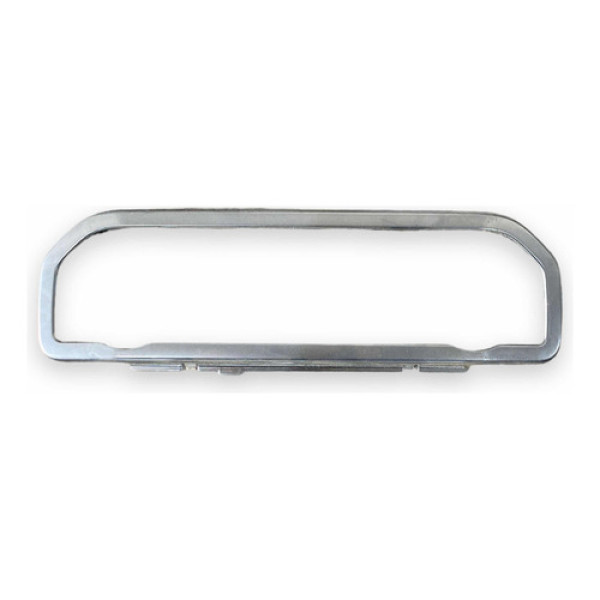 123 Moldura Cromado Do Radio Land  Discovery 4 2011