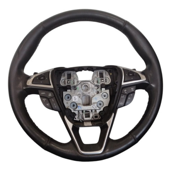 Volante Couro Ford Fusion Ecoboost 2.0 2014 A 2017 Original Preto