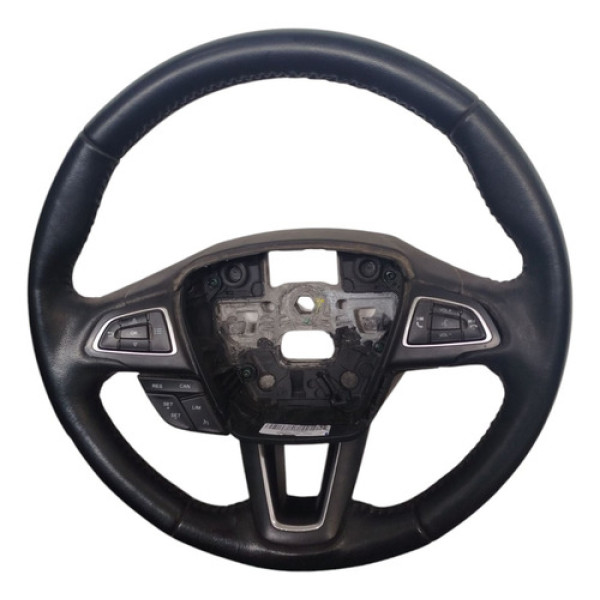 Volante Ford Ecosport 1.5 Com Comandos 2017 A 2021 Em Couro