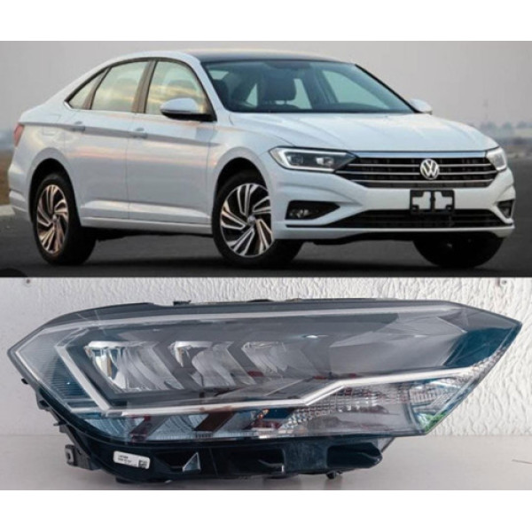 Farol Jetta Full Led Original 2018-2021 Direito C/detalhe