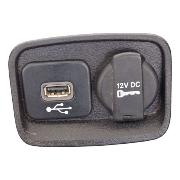 Acabamento Tomada 12v Usb Fiat Toro 2.0 2018 A 2024