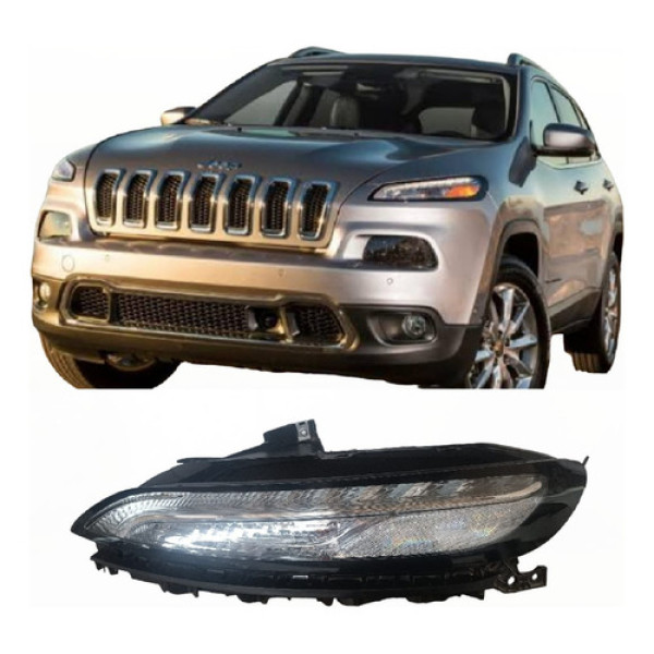 Farol Superior Do Jeep Cherokee Lado Esquerdo Led  2015