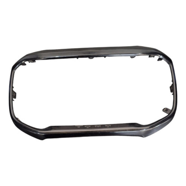 Moldura Painel Multimídia Fiat Toro Black Piano 2017 A 2020