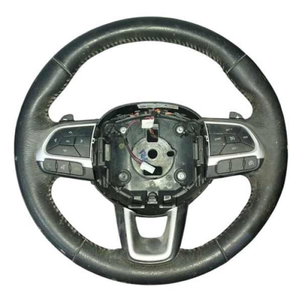 Volante Com Comandos Jeep Compass 2017 A 2021 Couro Original