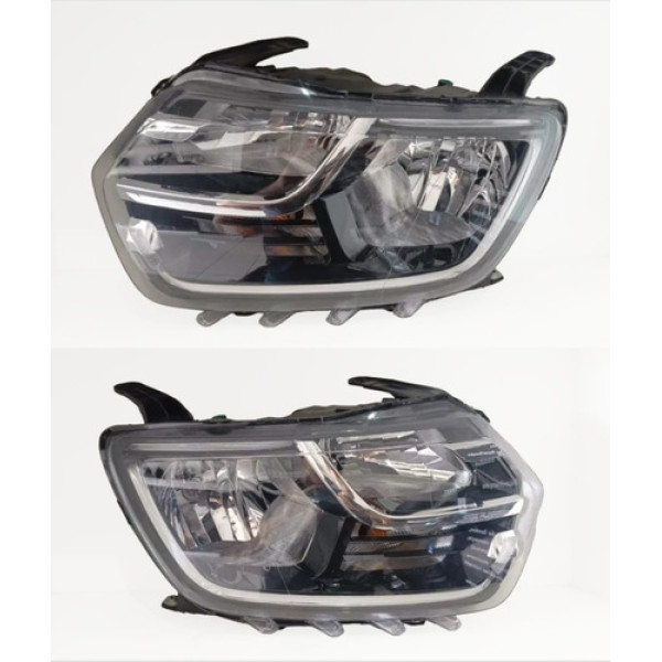 Par De Farol Do Renault Duster 2021 2022